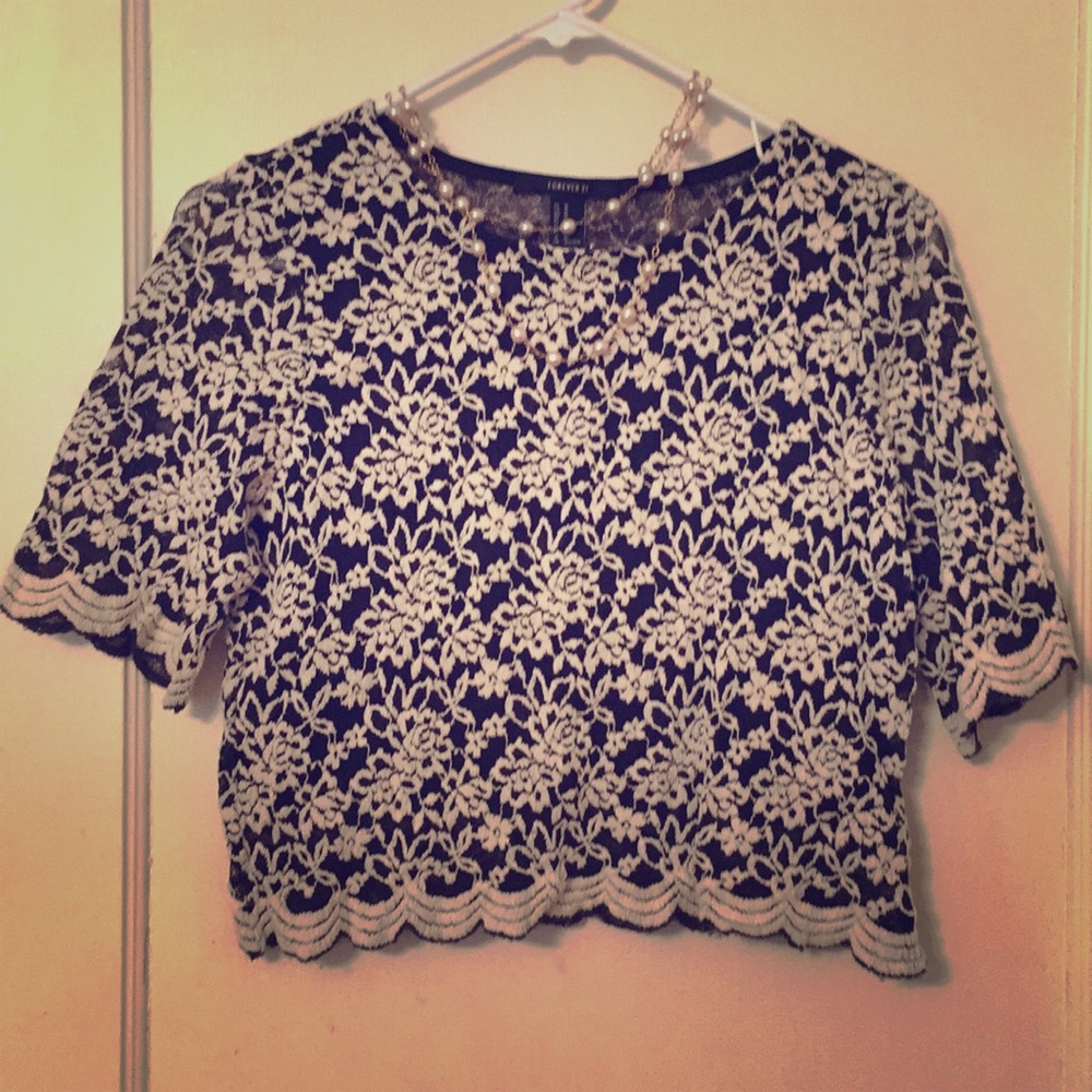 Lace Crop Top